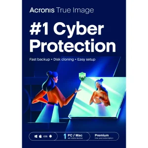 Acronis True Image Advanced 50GB Cloud, Antivirus and Backup Software – 1PC/MAC [Digital Download]