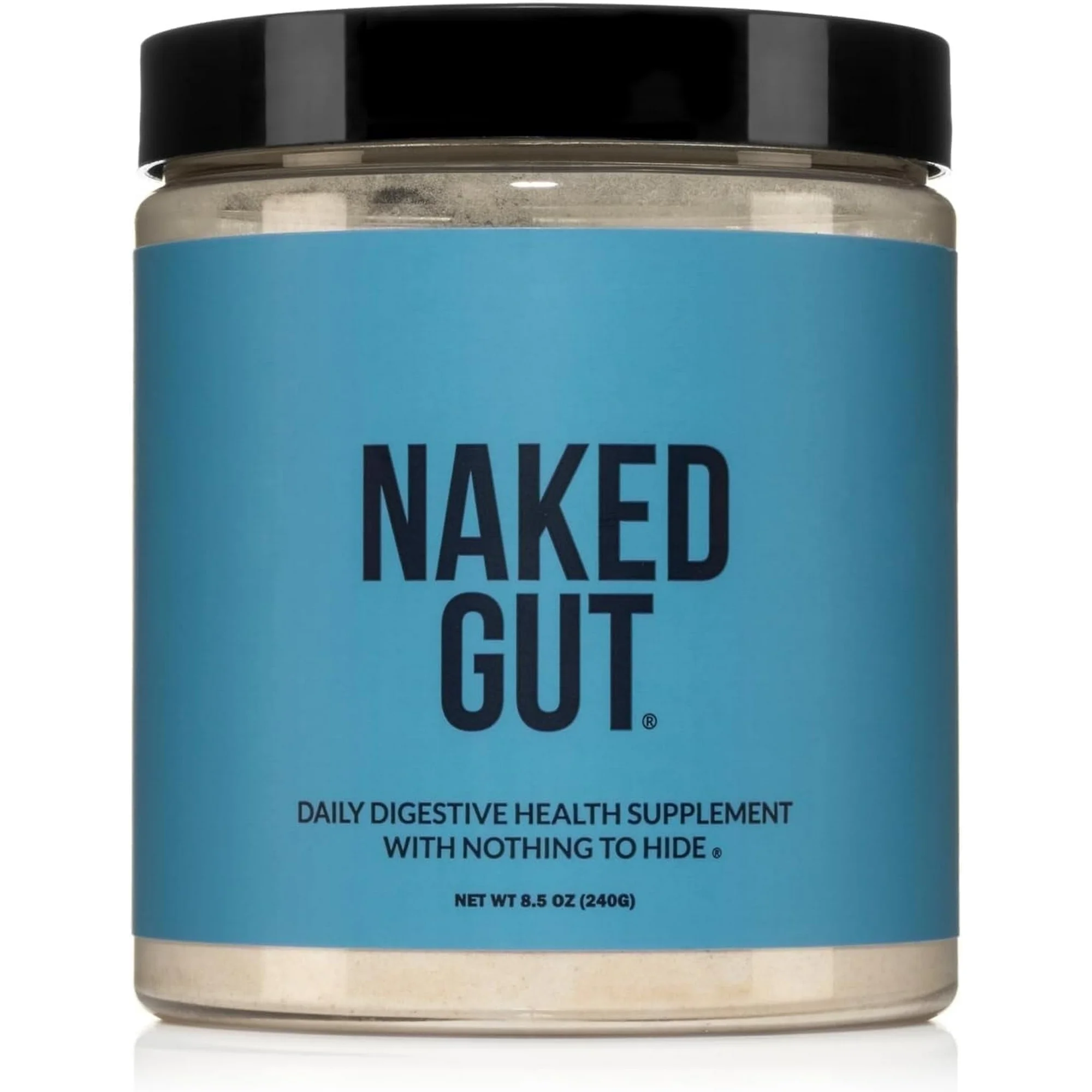 Naked Gut - Daily Gut Health Supplement - Natural Gut Health Powder For Gut Cleanse, Digestive Support, Gmo-Free, Soy-Free, Certified Gluten-Free, Vegan And Hypoallergenic, 40 Servings