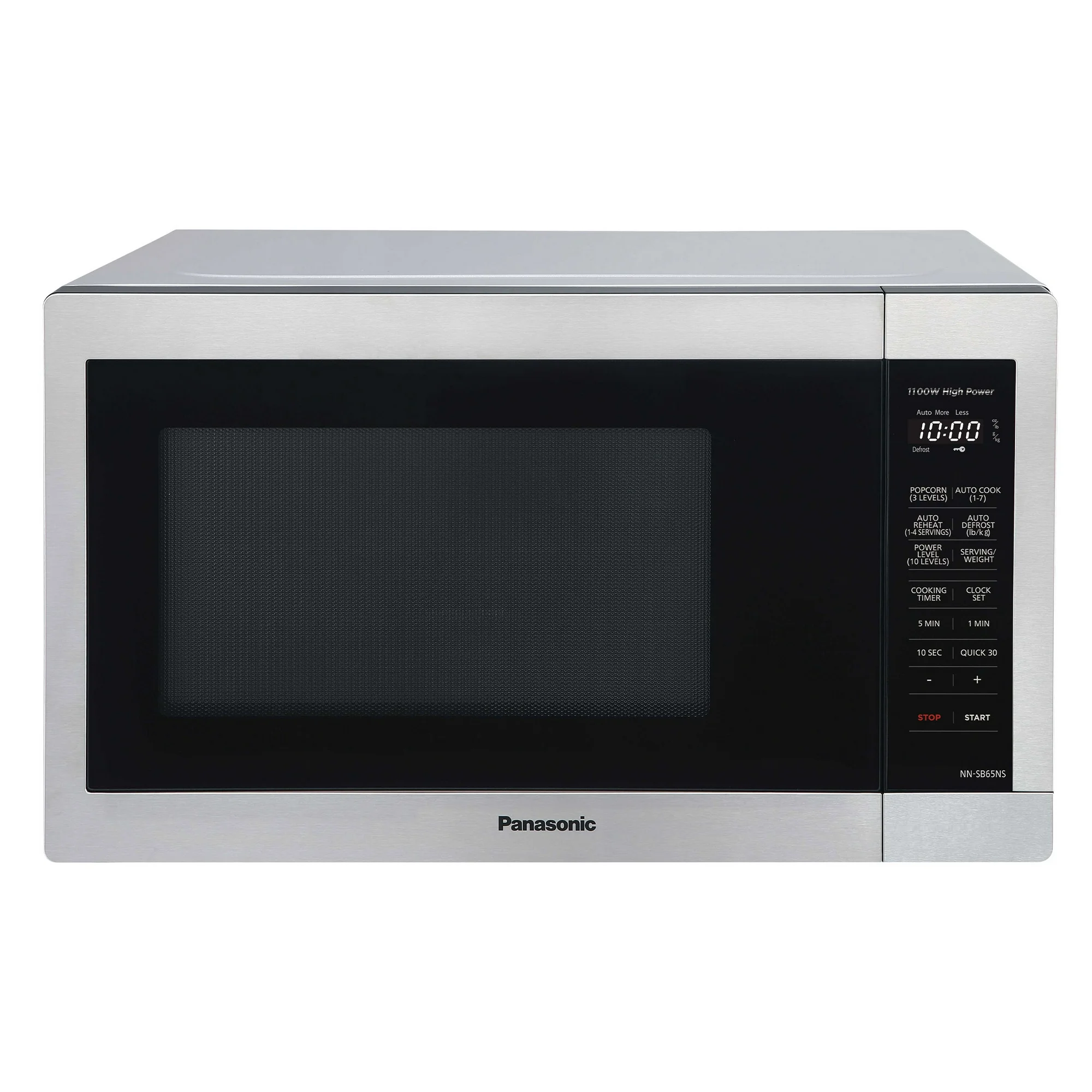 Panasonic 1.3 cu ft Countertop Microwave Oven in Glass Door